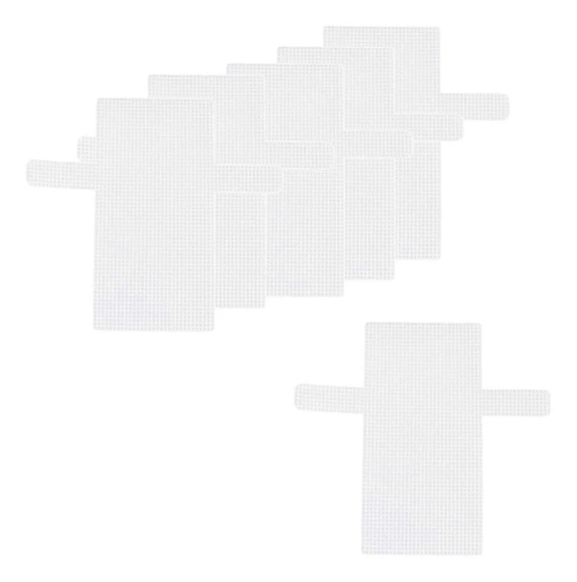 Rectangular Sheets of Transparent Mesh Plastic Canvas