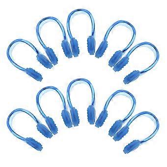 Swimming Nose Clip for Swimming Use 40Pcs Blue Set
