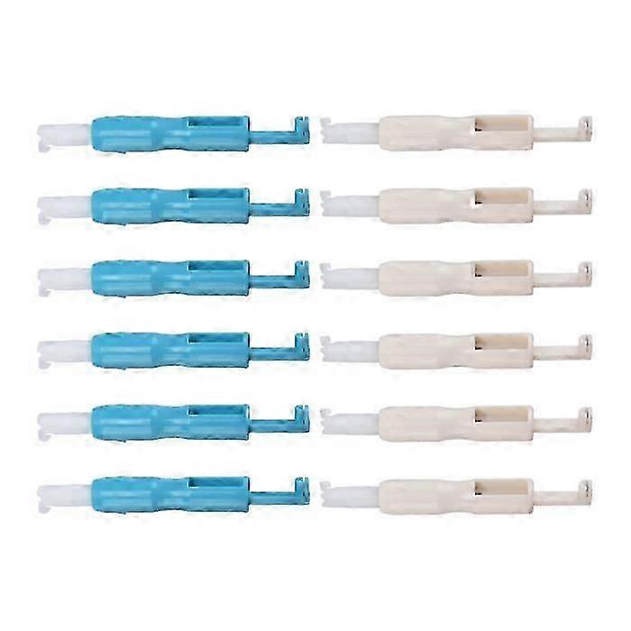 Needle Threader Easy Needle Threader 12 Pieces Quick Thread Change Needle Insertion Haberdashery Knitting