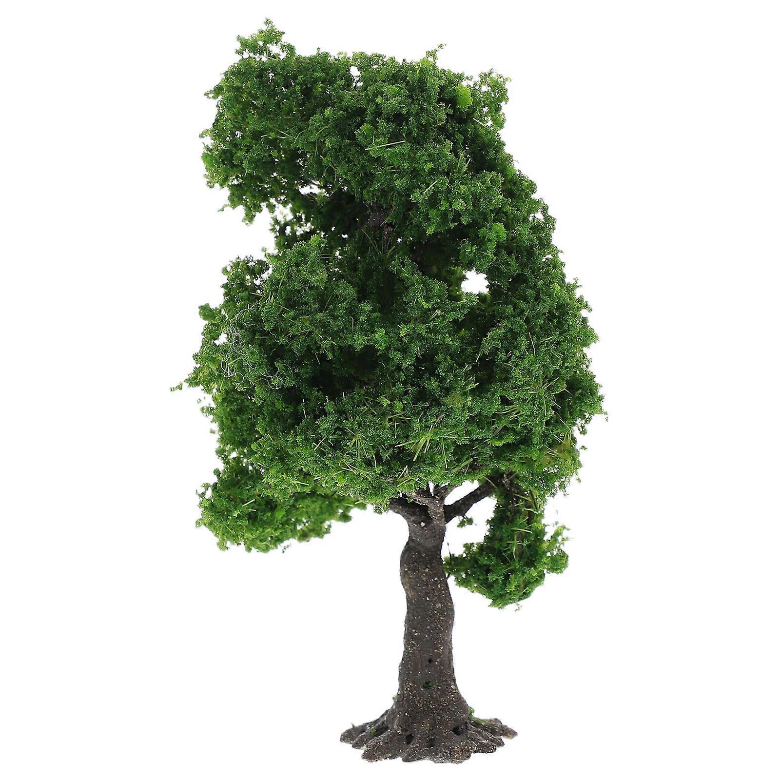 Micro Landscape Small Tree Model for Crafts with Wire Trunk