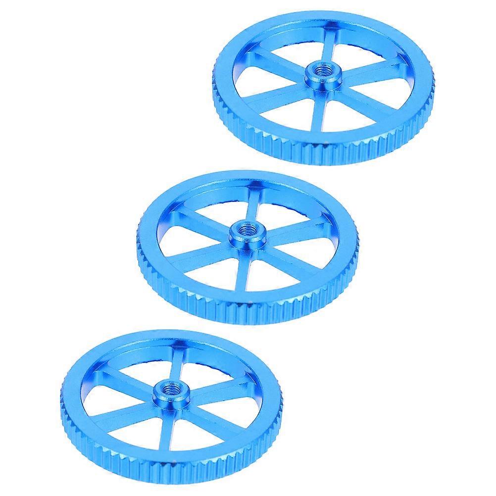 3D Printer Leveling Screws Hand Twist Leveling Nut Aluminum Material 3Pcs Kit