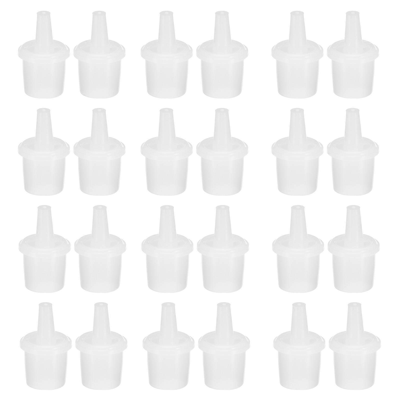 100pcs Eyelash Extension Glue Replacement Tips Glue Bottle Applicator Tips