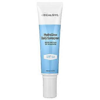 Idealove, Hydro Glow Daily Sunscreen SPF 50, 3.3 fl oz (100 ml)