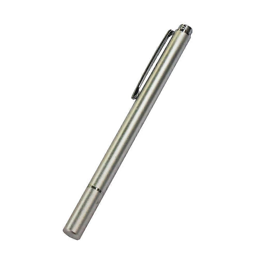 Mobile Phone Tablet Universal Touch Screen Capacitive Pen Silvery