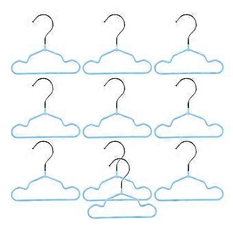 NonSlip Apparel Hanger for Organizing Small Pet Dog Pet Toddler Outfits 15CM Pet Clothing Hanger With PVC Coating