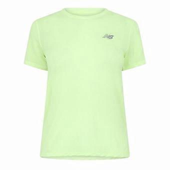 New Balance Womens/Ladies Logo Short-Sleeved Athletic T-Shirt
