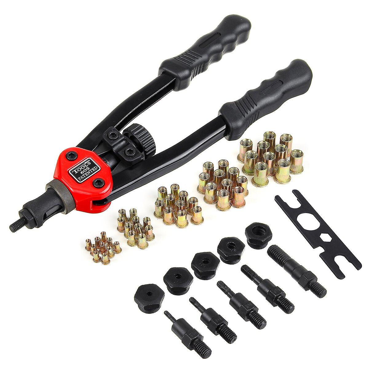 Premium Easy Automatic Rivet Tool Set Dual-hand Manual Rivet Nut Tool Set