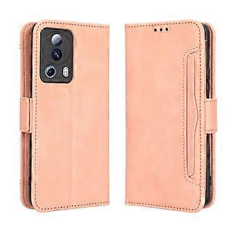 Compatible With Xiaomi 13 Lite Kickstand Protective Wallet case with Credit Card Holder,Flip PU Leather Shockproof Cover