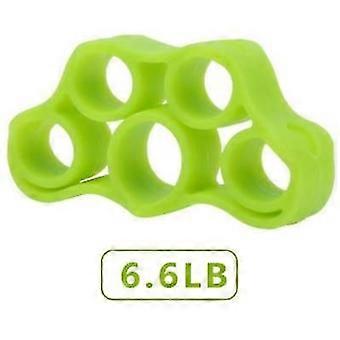Finger Strength Exercise Resistance Bands Fingers Grip Ring Hand Stretch Expander Power Training Fitness Equipment Elastic BandsGreen