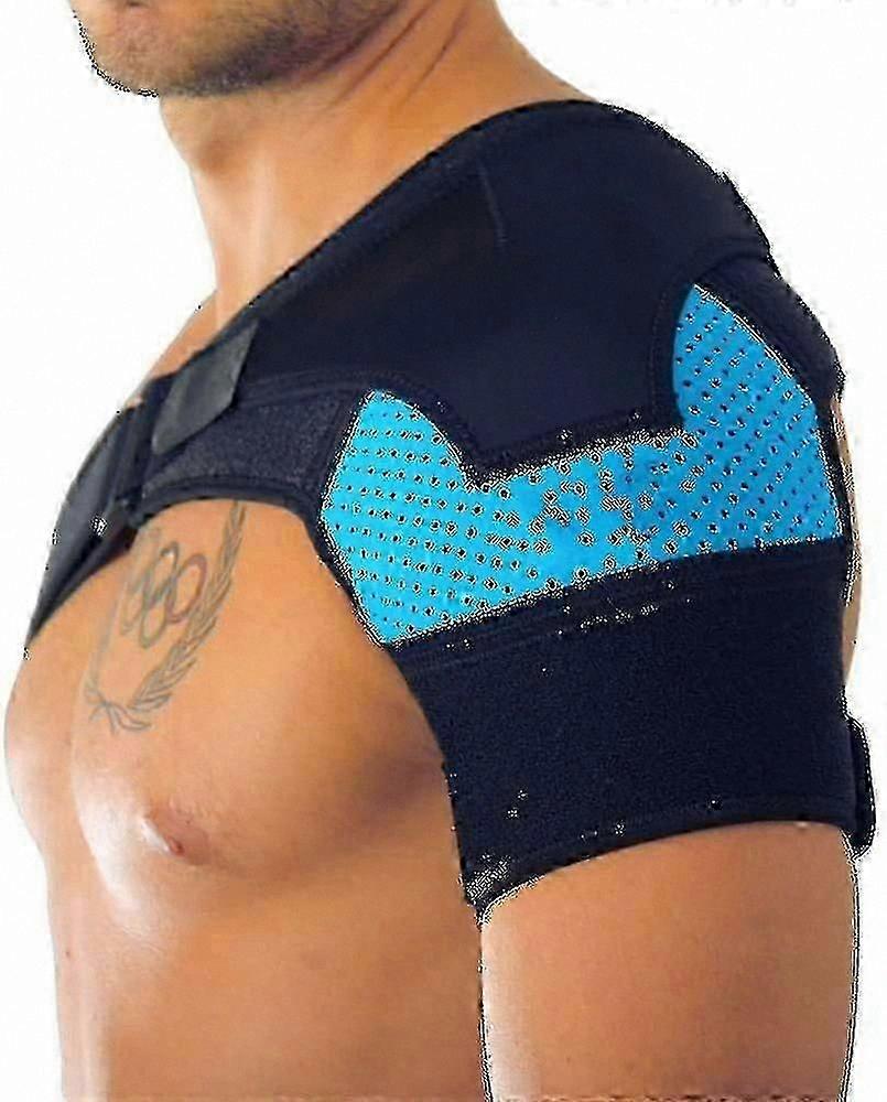 Adjustable Compression Shoulder Support Brace for Left and Right Shoulders