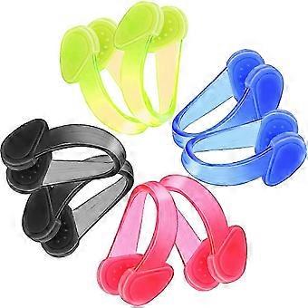8Pcs Swimming Nose Clips for Kids, Waterproof Silicone Swimming Nose Clip for Adults