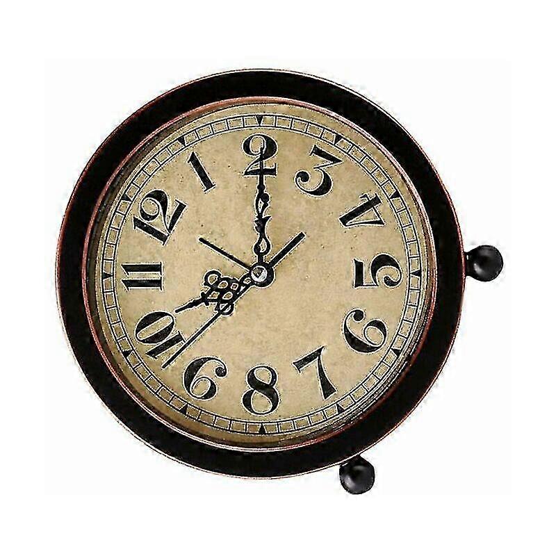 Vintage alarm clock Decorative clock Bedside clock Unique table clock