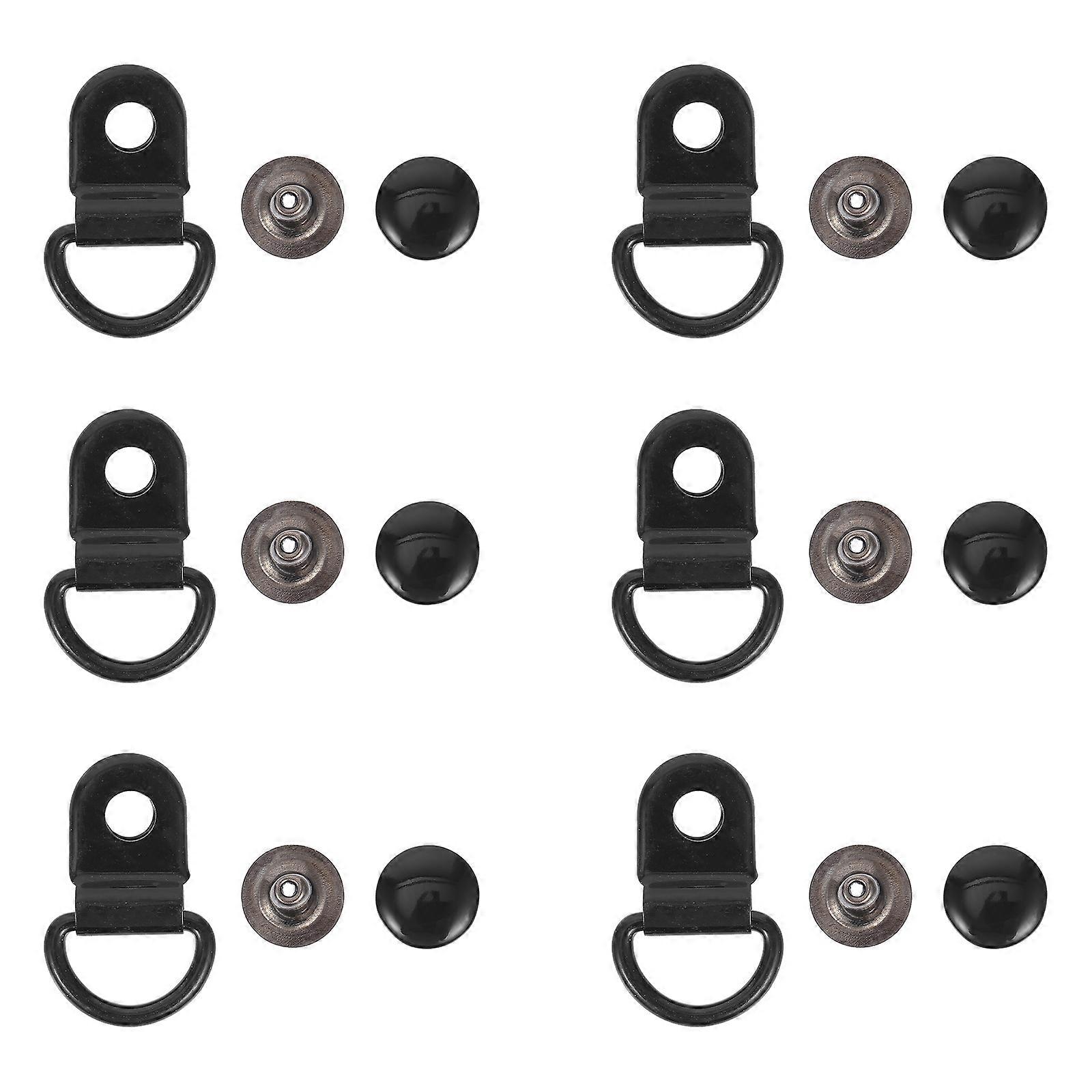 30 sett Utskiftbare veske Knapper Premium sko Knapper veske Spenner
