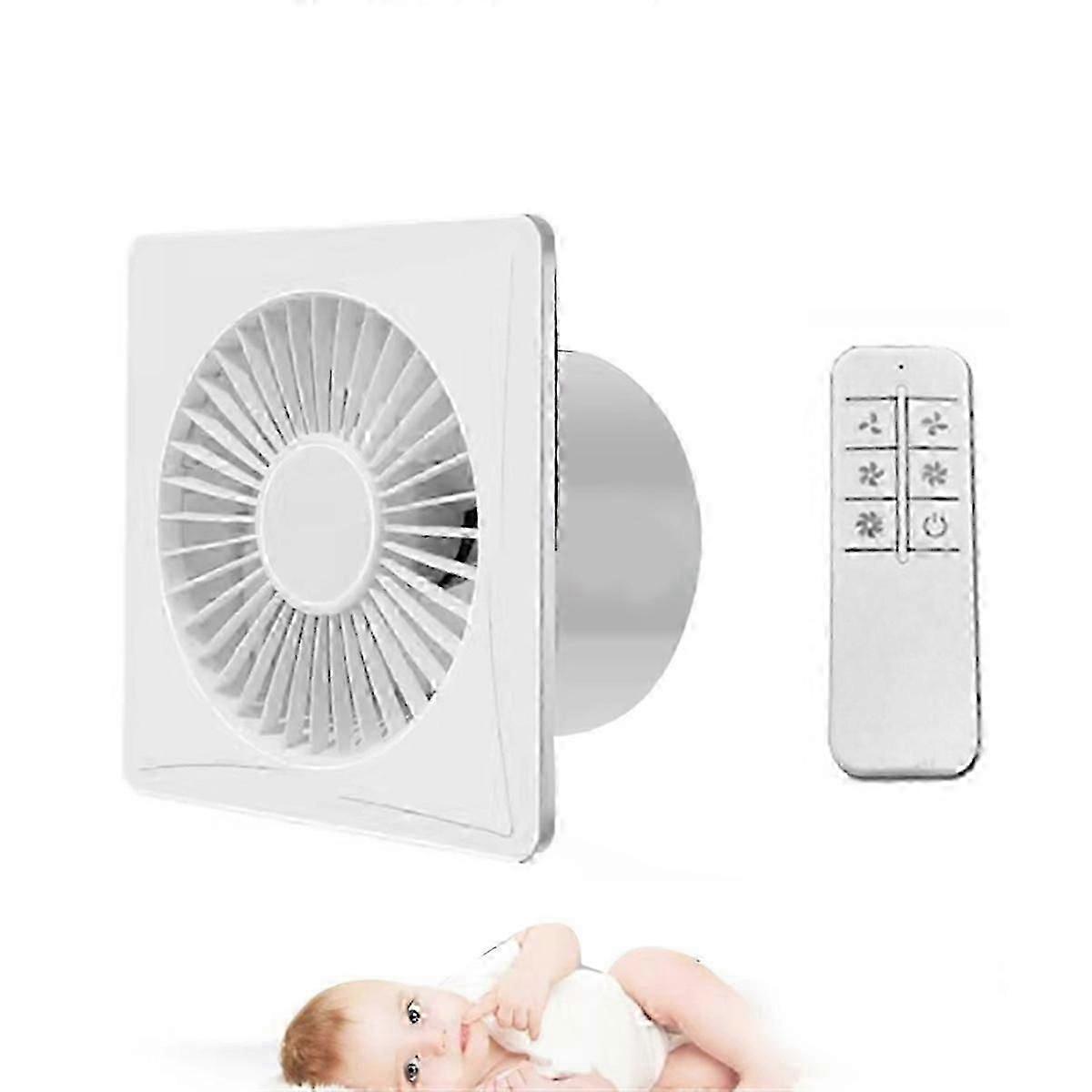 adjustable speed exhaust fan with remote control 6 inch