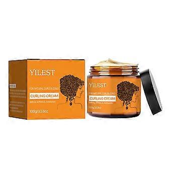 Lockencreme, natürlich, flauschig, feuchtigkeitsspendend, Leave-In-Conditioner, Wellen-, elastisches Styling, Styling, Elastin 1