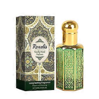 Parfüm im arabischen Stil, Vanilleduft, eleganter, sanfter, lang anhaltender Duft, verströmt Charme, tragbares Atmosphärenparfüm, 12 ml