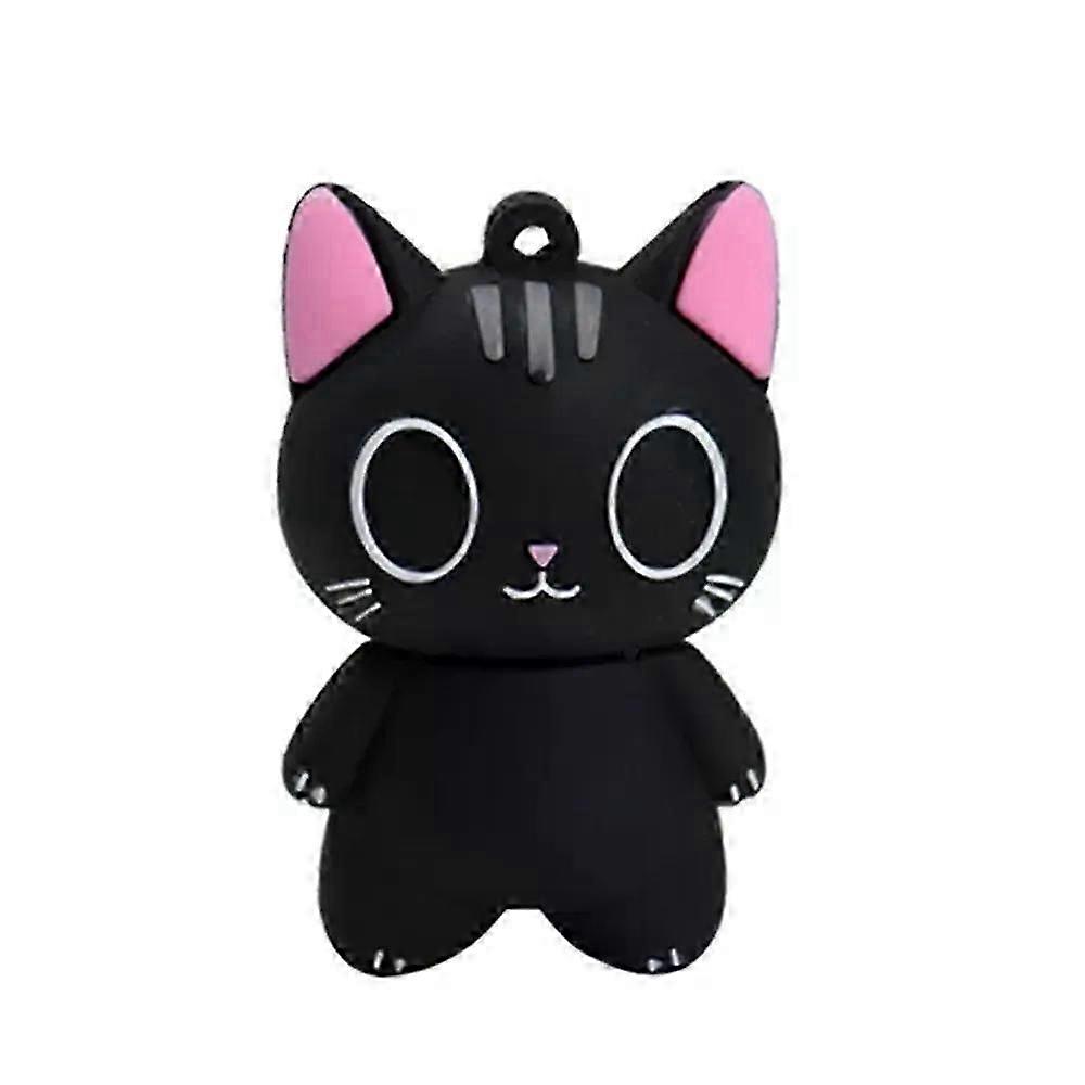 128GB Cute Black Cat Pattern USB Flash Drive, 64GB Cartoon Dog Pattern USB Flash Drive, 32GB USB Flash Drive, 64GB USB Flash Drive, Gift for Girls (US