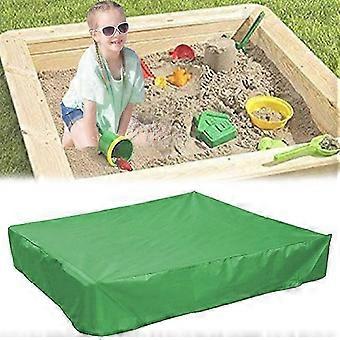 Kids Sandpit Cover 180x180x20cm Waterproof UV Resistant Sandbox Cover with Drawstring for Outdoor Playground Garden Pool