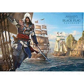 QUEBRA-CABEÇA RESINCRONIZADO ASSASSIN CREED BLACK FLAG ASSASSINS FBL-302
