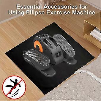 Ellipse Leg Exerciser Machine Non Slip Mat Under Desk Elliptical Peddler Floor Mat Electric Seated Foot Pedal Exerciser Noise Reducing Anti 26-27