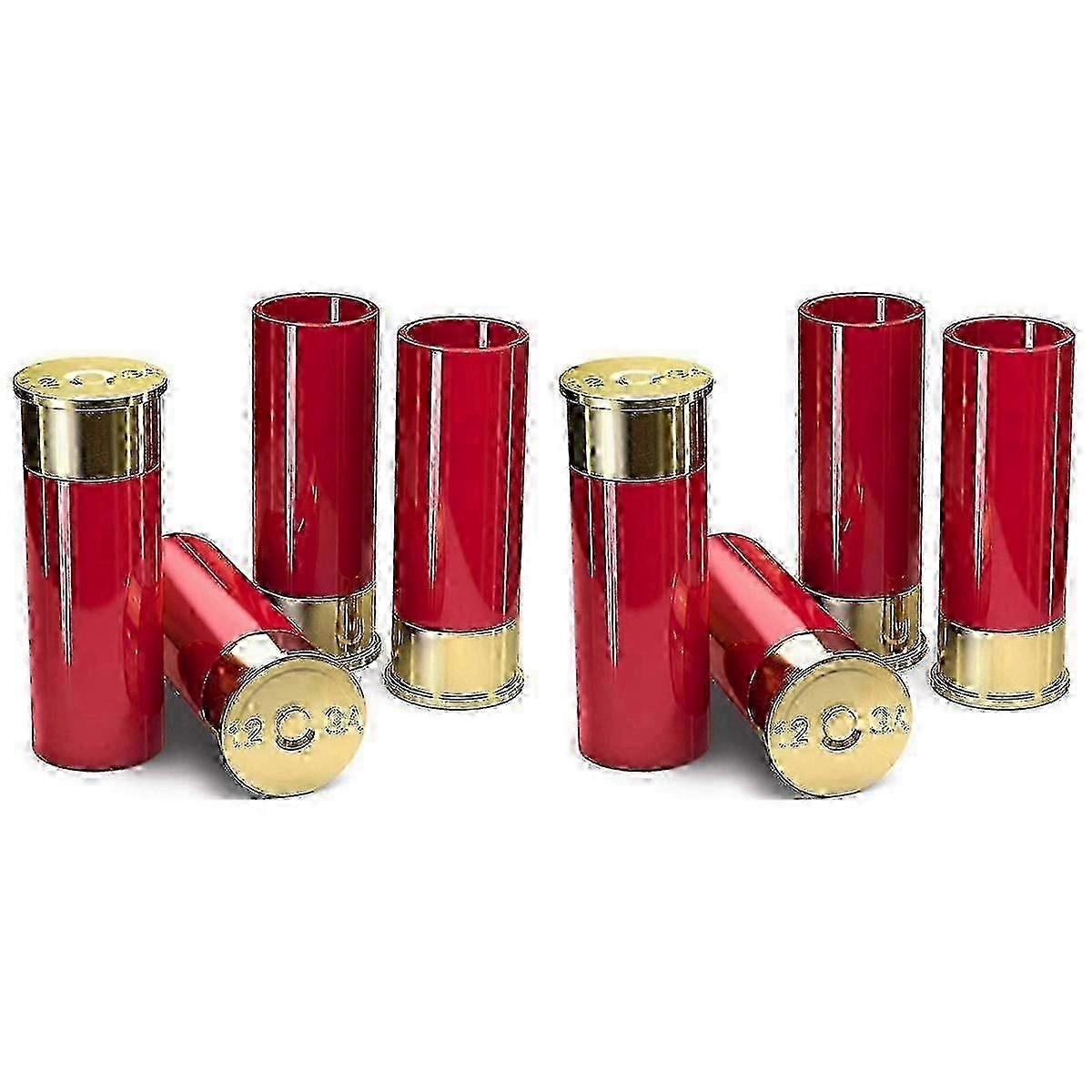 8PCS 12 Gauge Schnapsgläser Schnapsglas