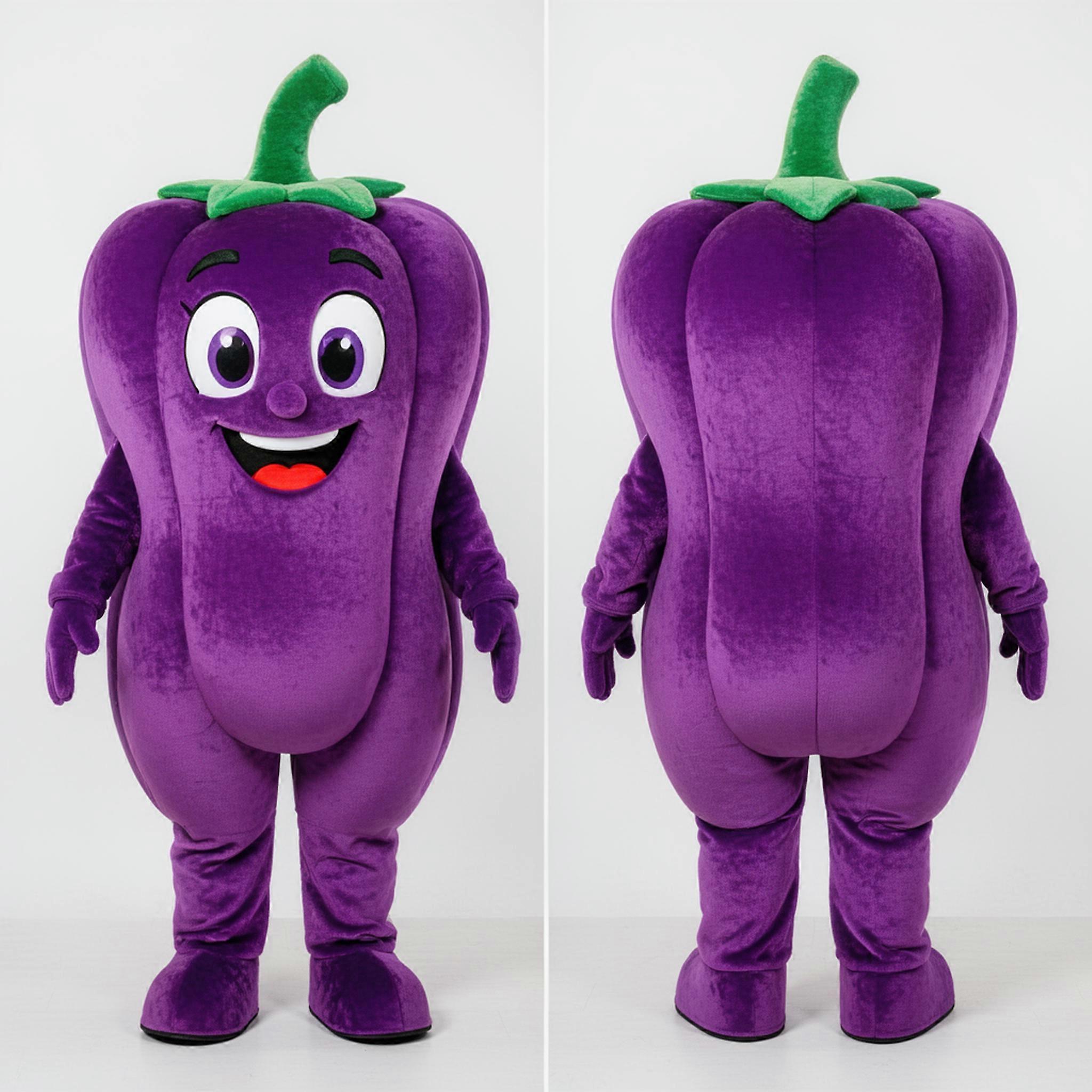 MASTICOT Violet Vibrant Pepper Mascot