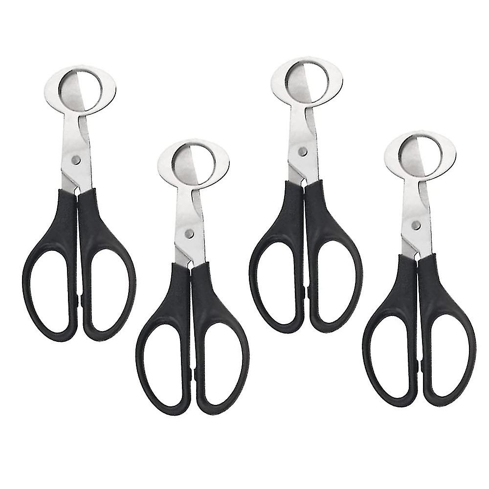4pcs Quail Egg Cutter Kitchen Egg Shears Tool Quail Egg Shell Cutters Separator Small Quail Egg Cracker Quail Scissors Opener