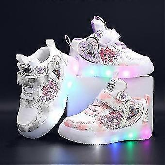 Kids Footwear For Infant Girls Light Children Luminous Infant Sneakers Sport Girls Led Light Footwear