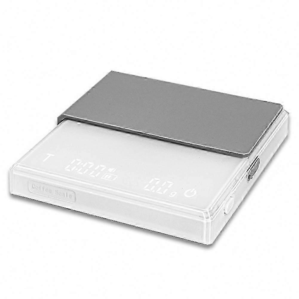 Personal Electronic Scale for Coffee, Mini Waterproof Digital Chronograph Timer Kitchen Scale