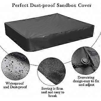 Sandpit & Sandbox Cover, 1 Pcs 190d Ox Cloth Pool Cover, Waterproof Dustproof (120cm) (d-4)