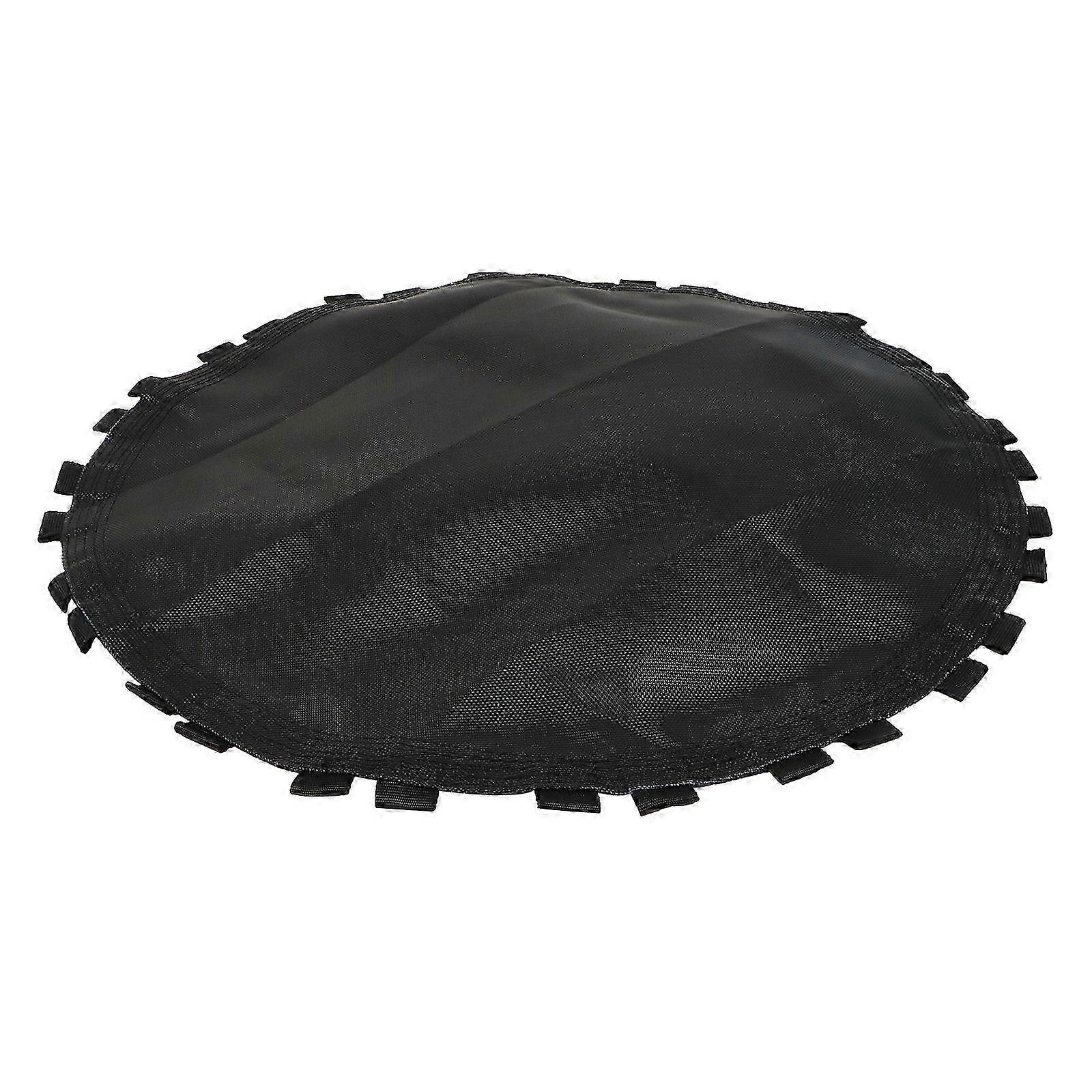 1Pc Black Trampoline Replacement Jumping Mat Trampoline Round Mat with Hooks