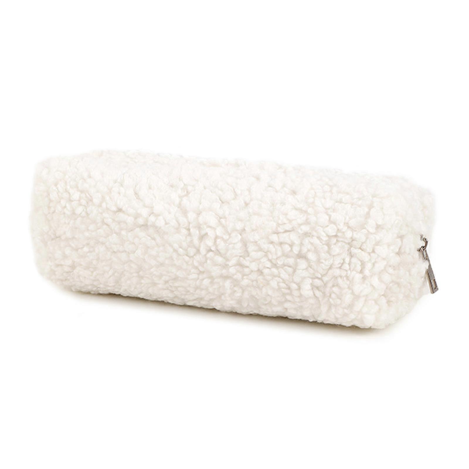 Large Capacity Plush Zip Pencil Pouch