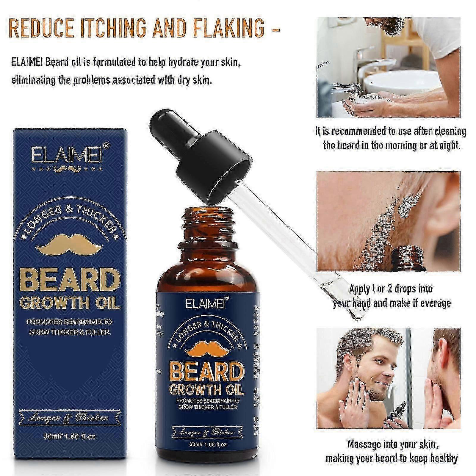 Natural Beard Growth Serum 30ml