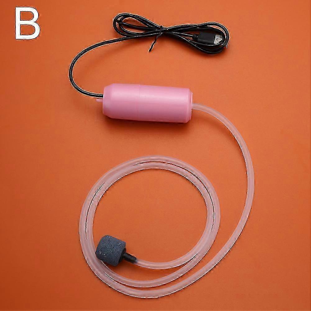 Compact USB Rechargeable Aquarium Air Pump