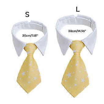 Adjustable Soft Cloth Bow Tie Collar