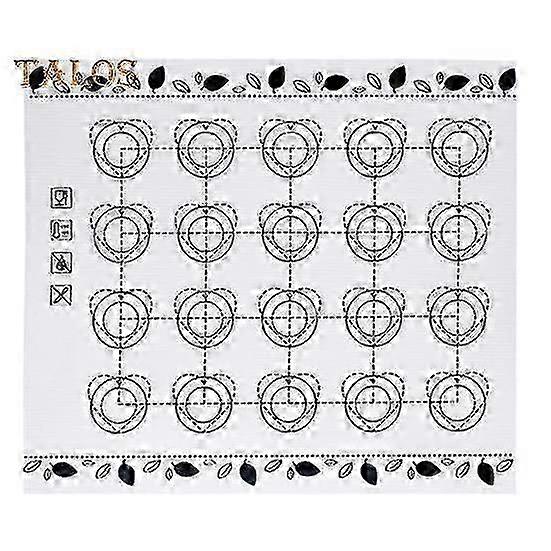 Foldable Silicone Baking Mat Non-Slip Heatproof