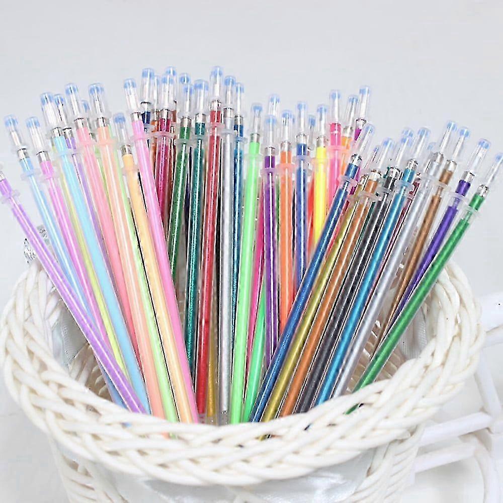 60pc Vibrant Glitter Gel Pens