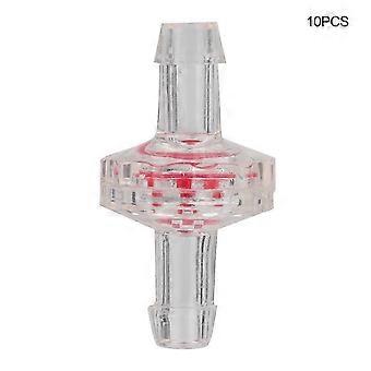 10Pcs Aquarium Air Pump One Way Non Return Check Valve Waterstop Accessory for Fish Tank(7mm ) SHwy