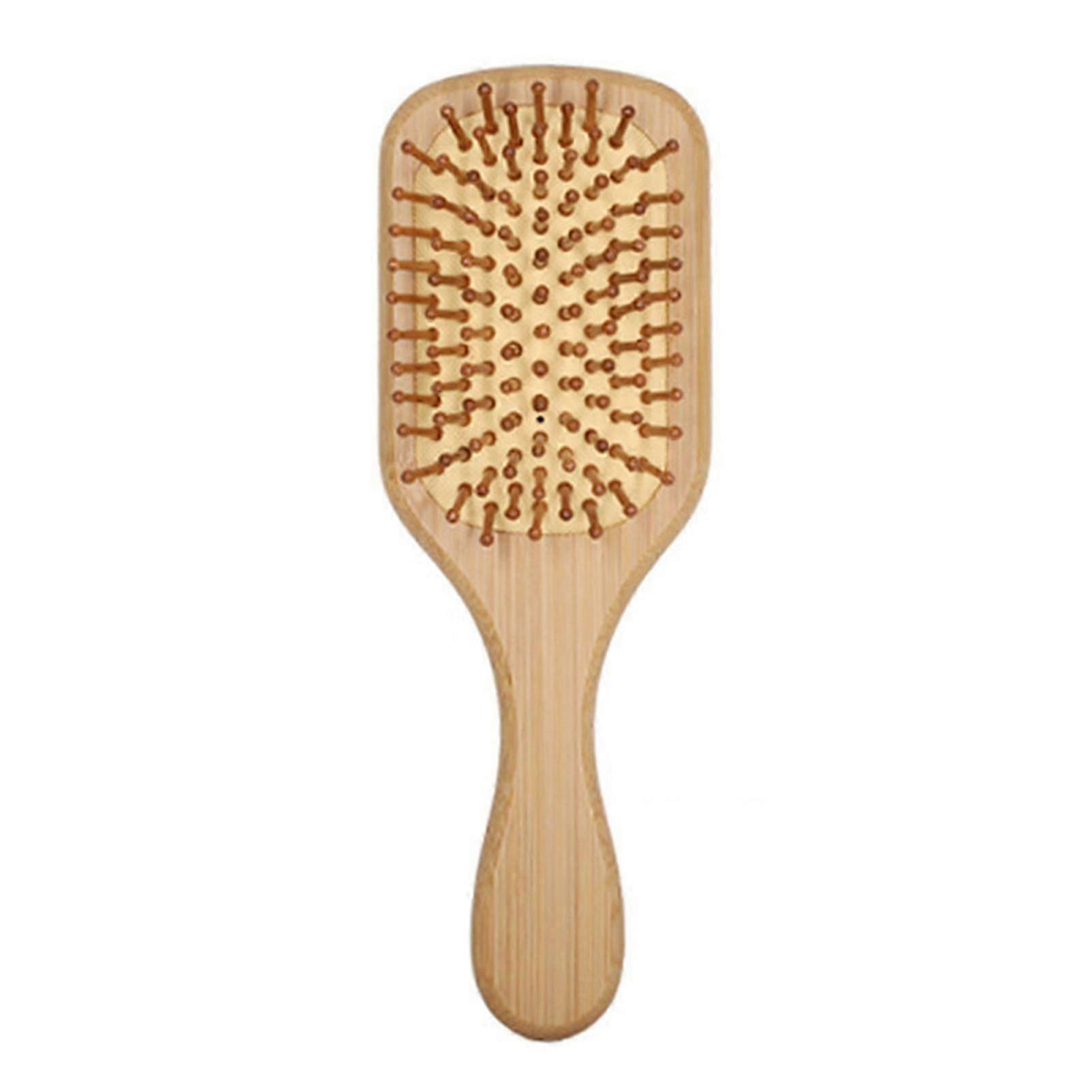 Bamboo Detangling Comb Scalp Massage Tool