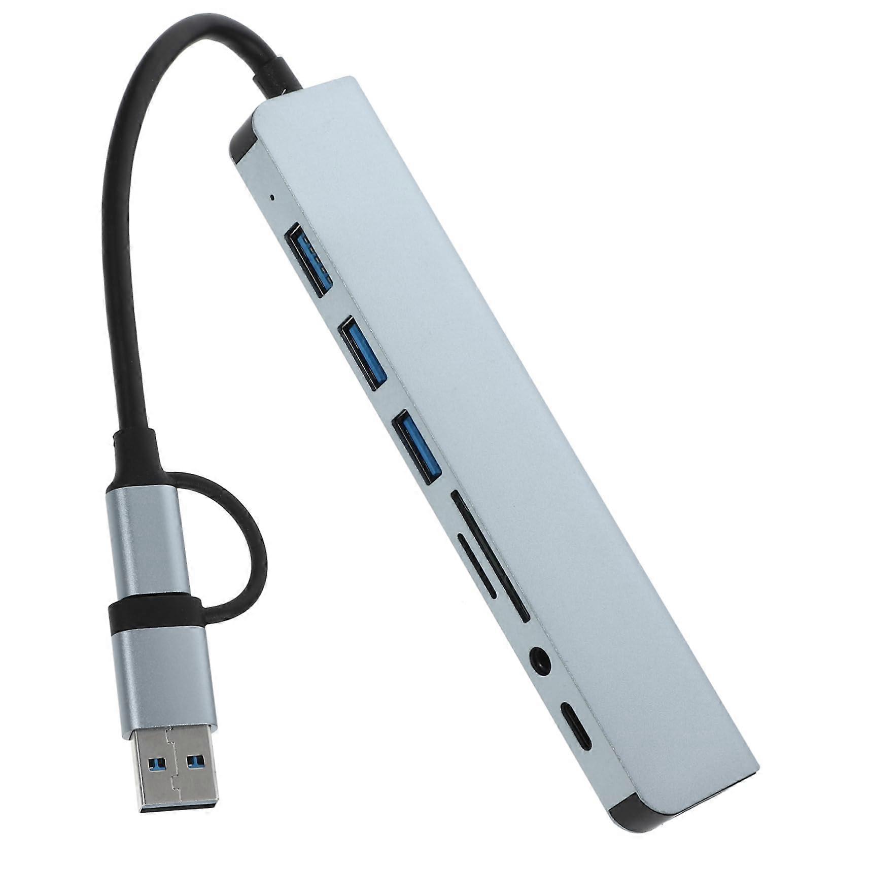 USB Hub TypeC Docking Station with Speed Data Transfer Plug and Play MultiDevice Connectivity