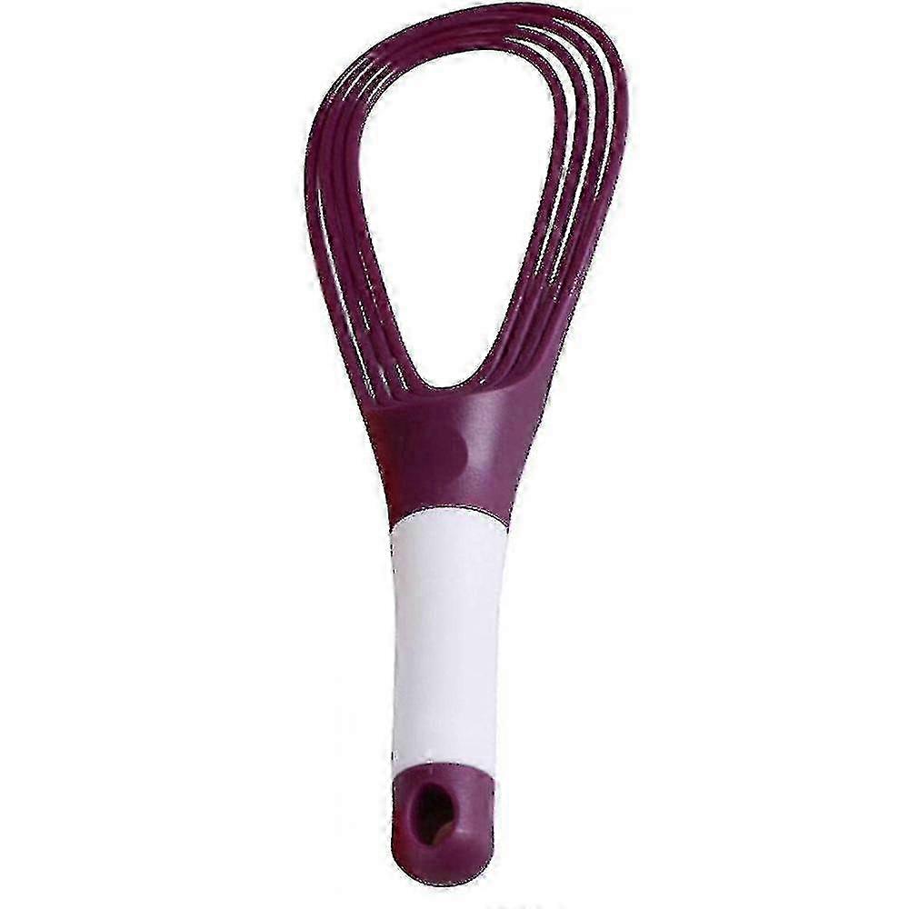 Folding 2-in-1 Plastic Egg Whisk