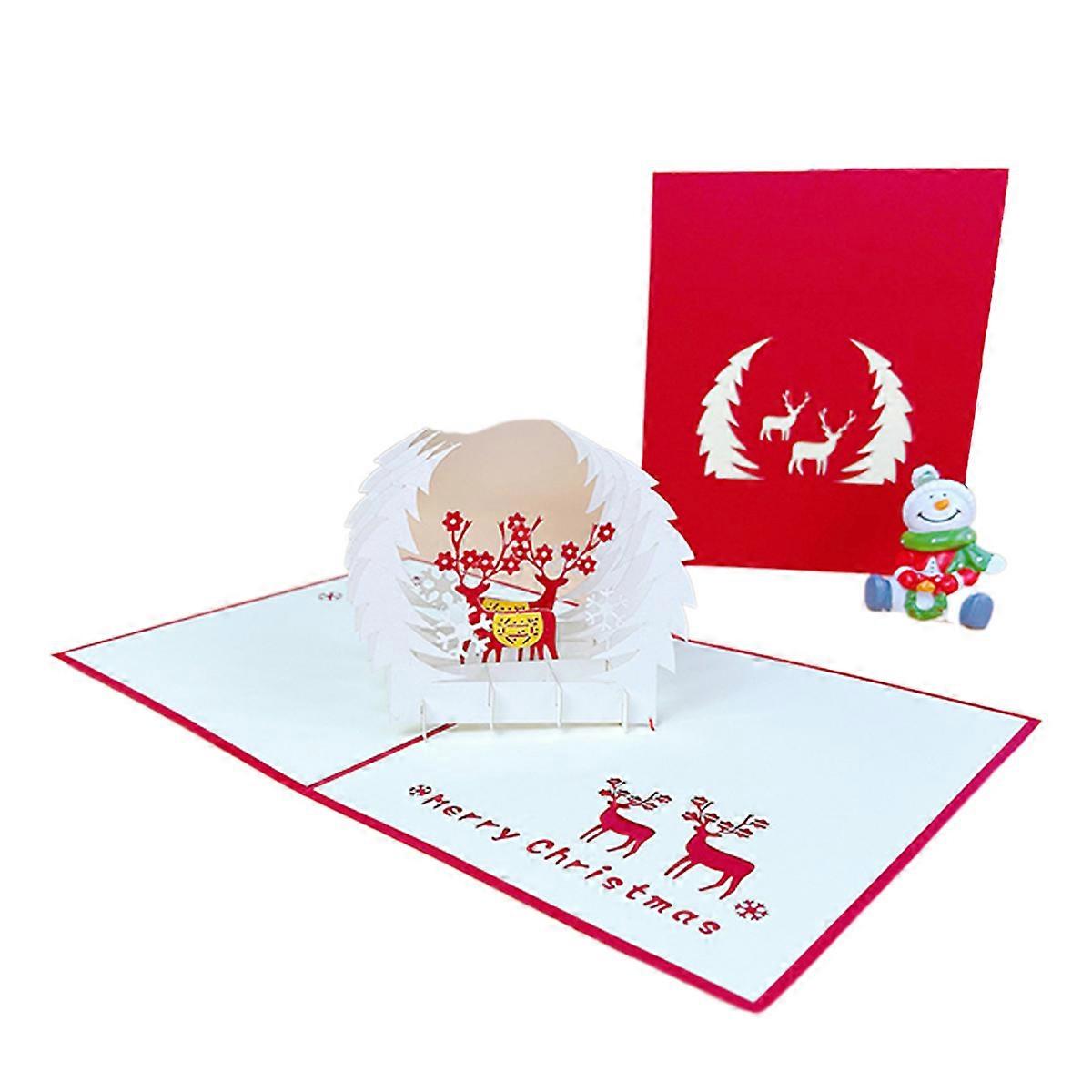 3D Christmas Tree Greeting Card