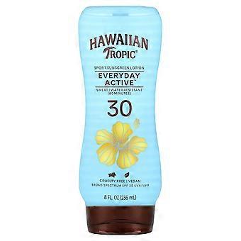 2 x Hawaiian Tropic, Sport Sunscreen Lotion, Everyday Active, SPF 30, 8 fl oz (236 ml)
