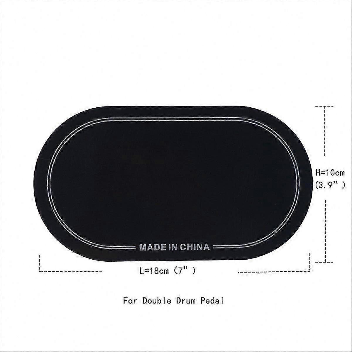 Bass D Patches Muting Pads, Compatible with D Head Percussion Instruments, Replacement Accessories Kit
