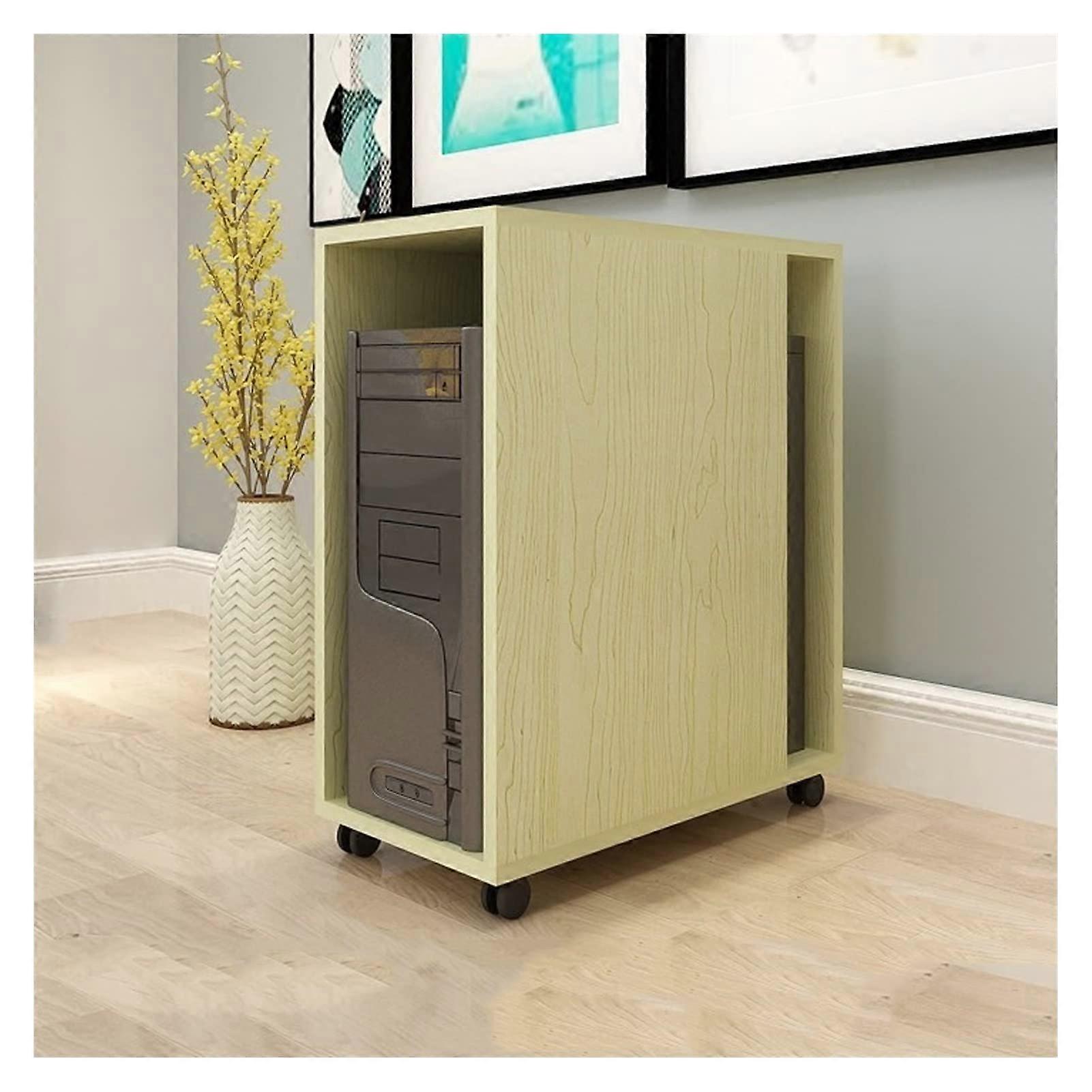 Computer Tower Stand with Wheels, Under Desk CPU Holder Cart for PC Case (Color E)