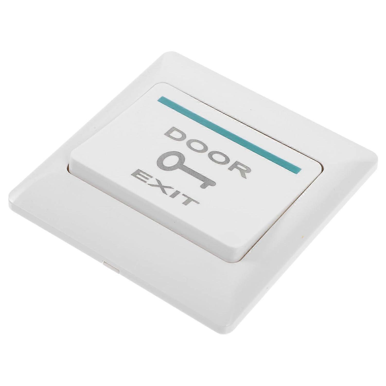 to Exit Button Wall Panel 86 Type White Plastic Metal