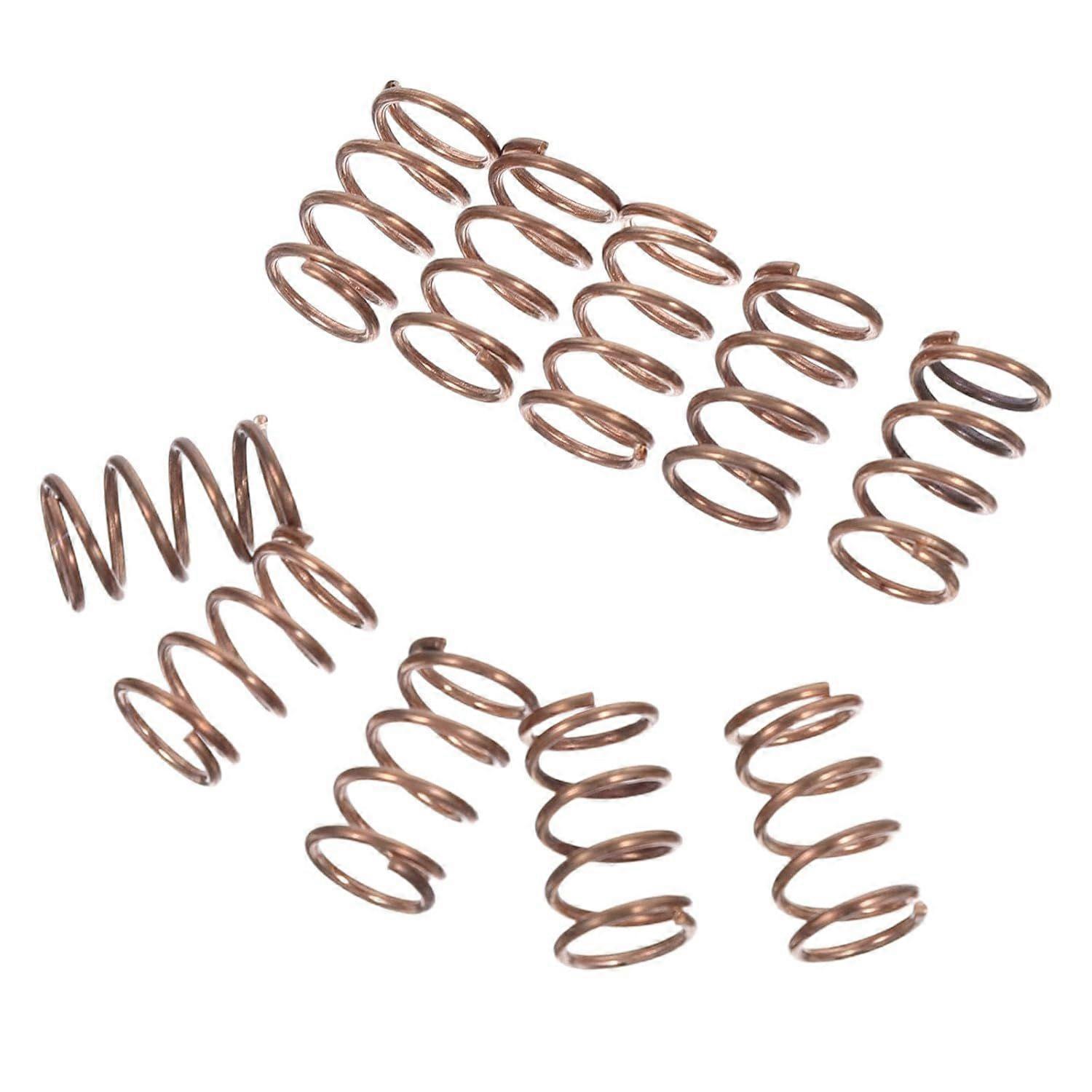 10pcs Mini Compression Spring 9mm Outer Diameter 5 Coils