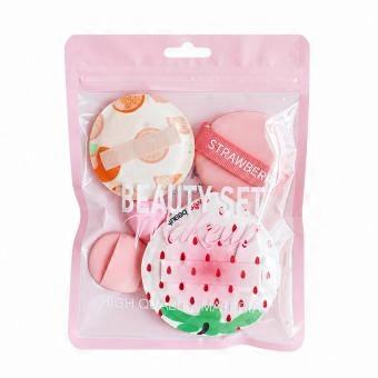 Marshmallow Makeup Puff Set Thickened Soft Wet Dry Dual Use with Finger Straps
