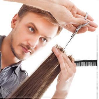 Hair Cutting Scissors Set 8 Pcs with Ergonomic Grip, Stainless Blades for Barber Salon and Home