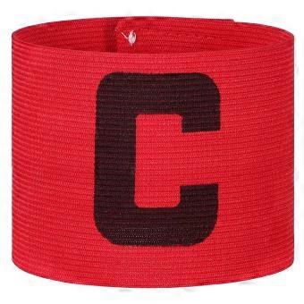 Adjustable Soccer Captain Armband for Football Teams in 4Pcs Red Set
